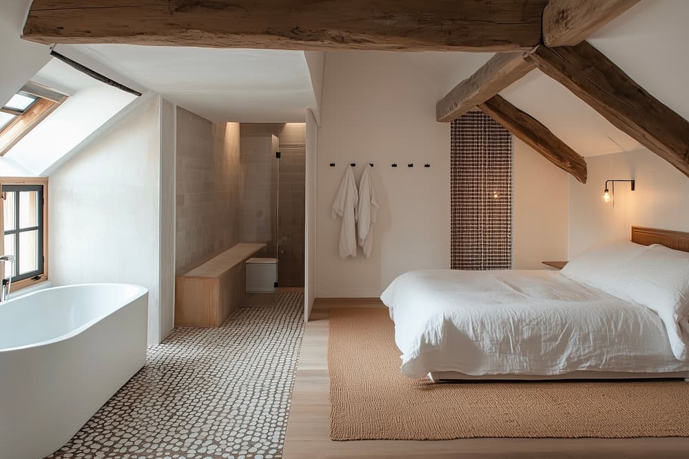Comment aménager une suite parentale sous les combles