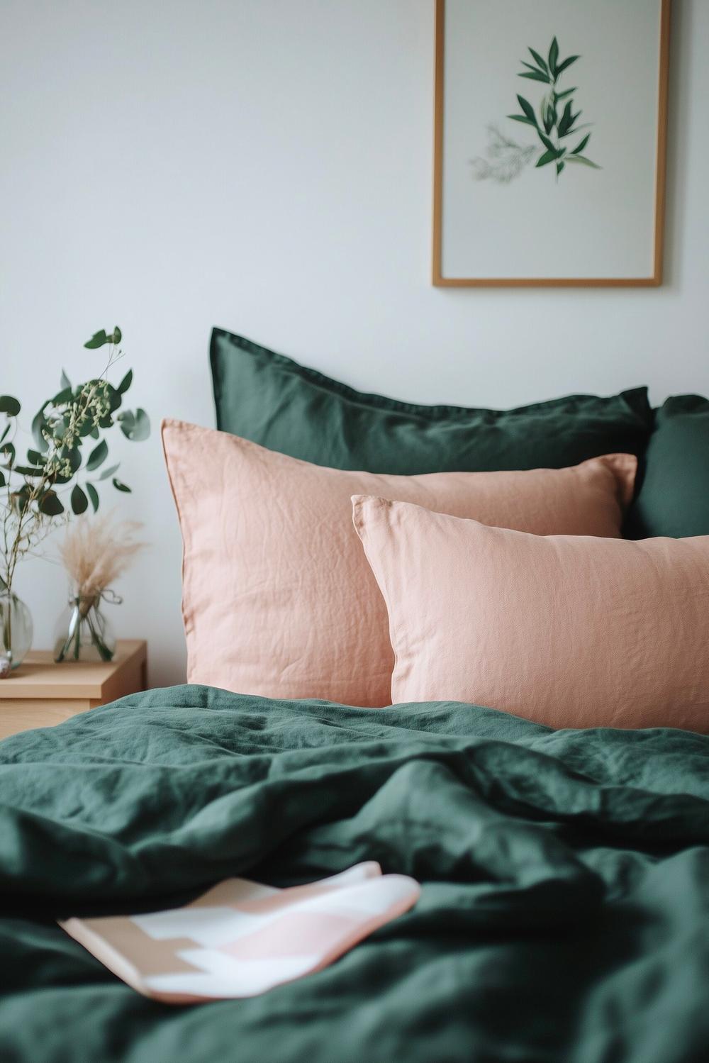 couleur mélange chambre romantique chic