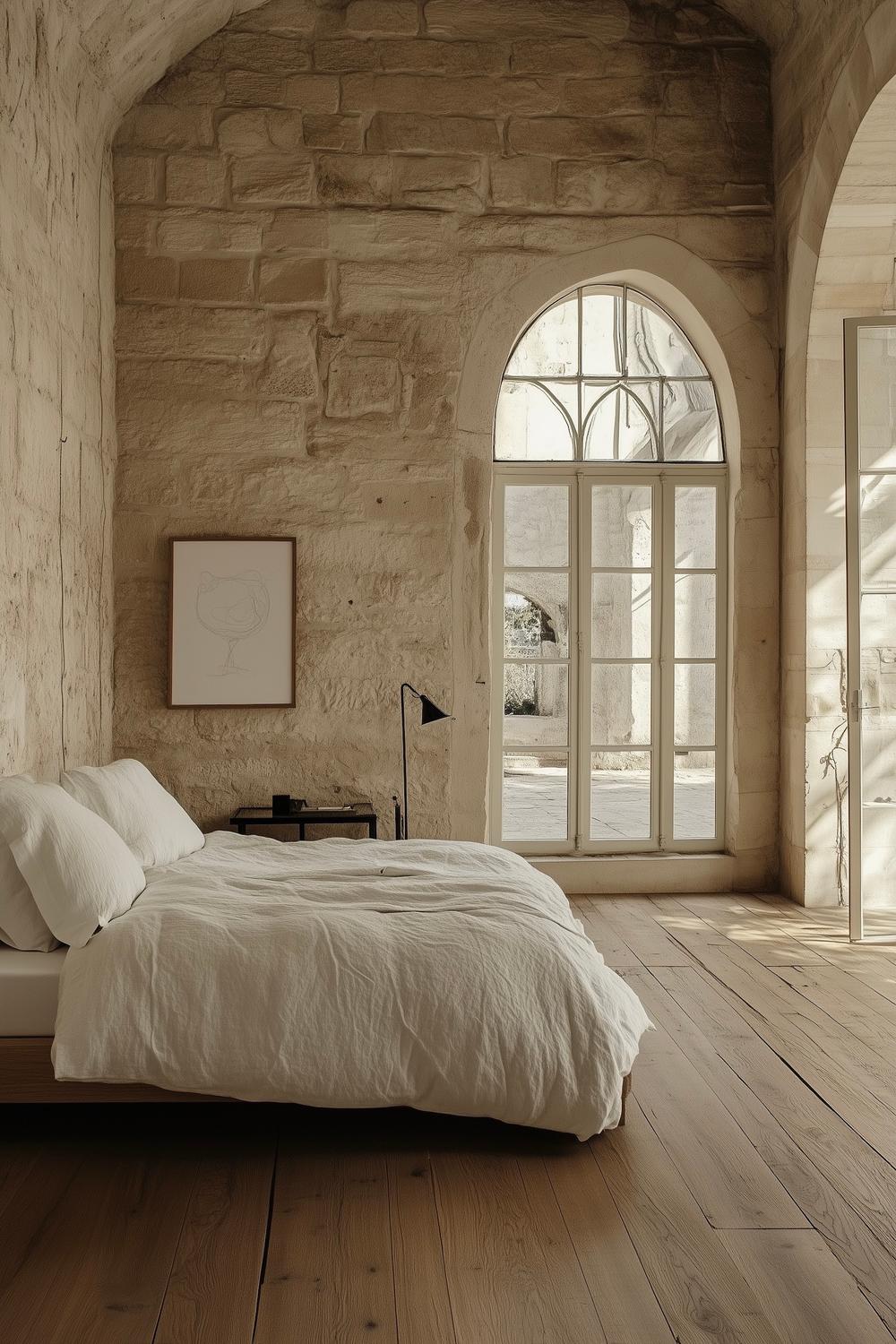 transformation chapelle appartement chambre hôtel