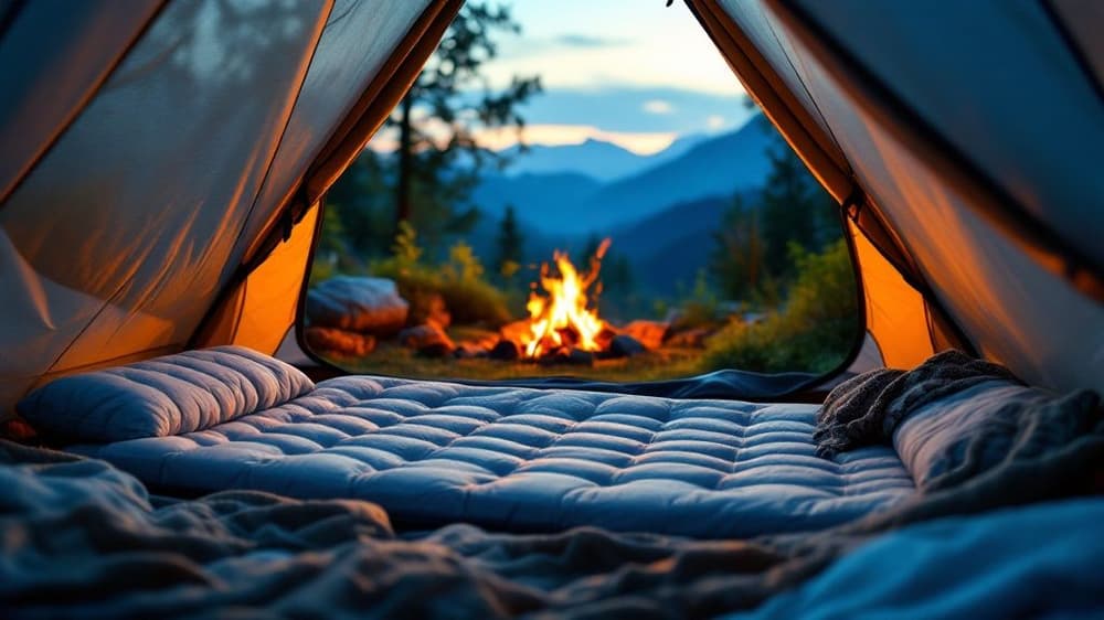 Guide du matelas de camping confortable 2025