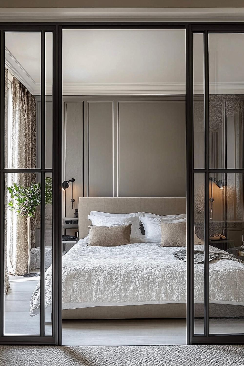 aménagement suite parentale verrière Eiffel