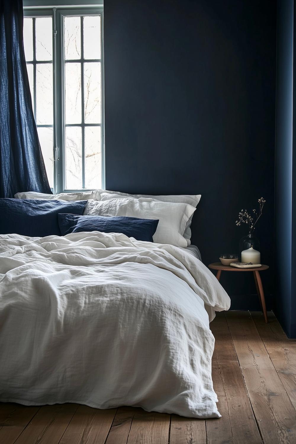 aménagement chambre Feng Shui élément eau terre