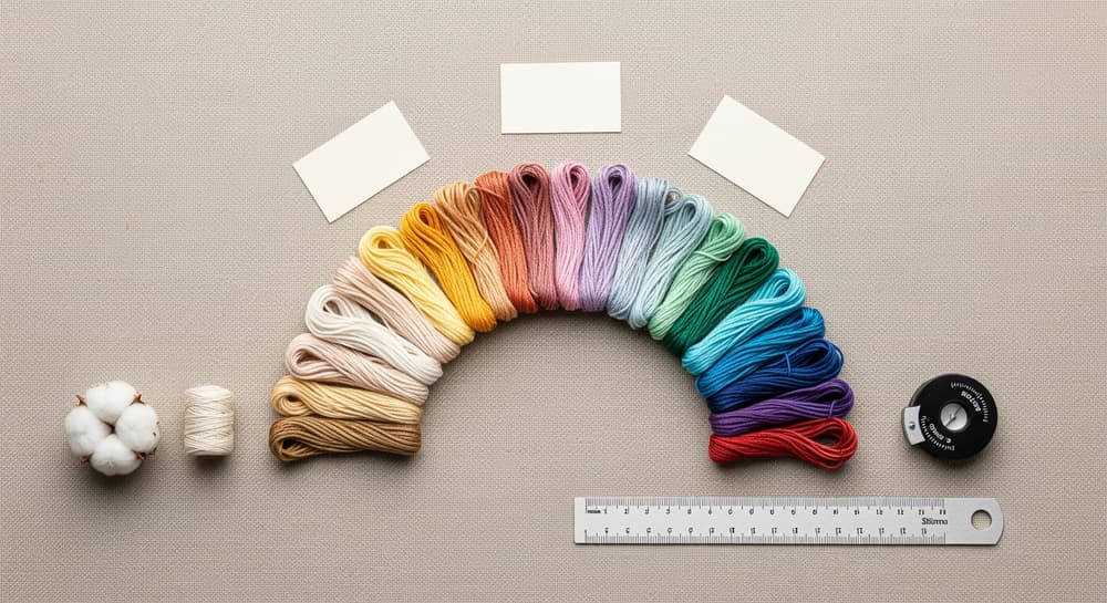 Fil mercerisé et nombre de fils: l'explication claire et utile