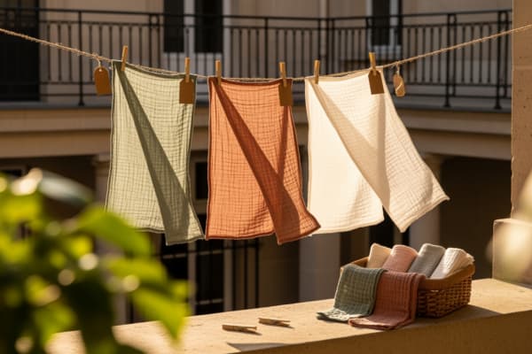 Quelle gaze de coton choisir : usages, grammages et astuces