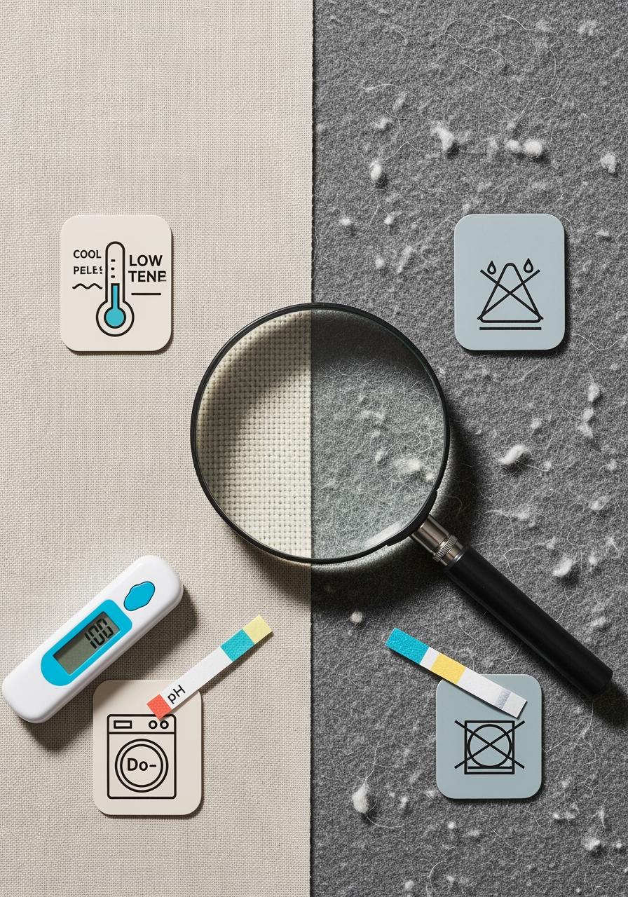 Techniques de lavage et de séchage qui préservent les fibres