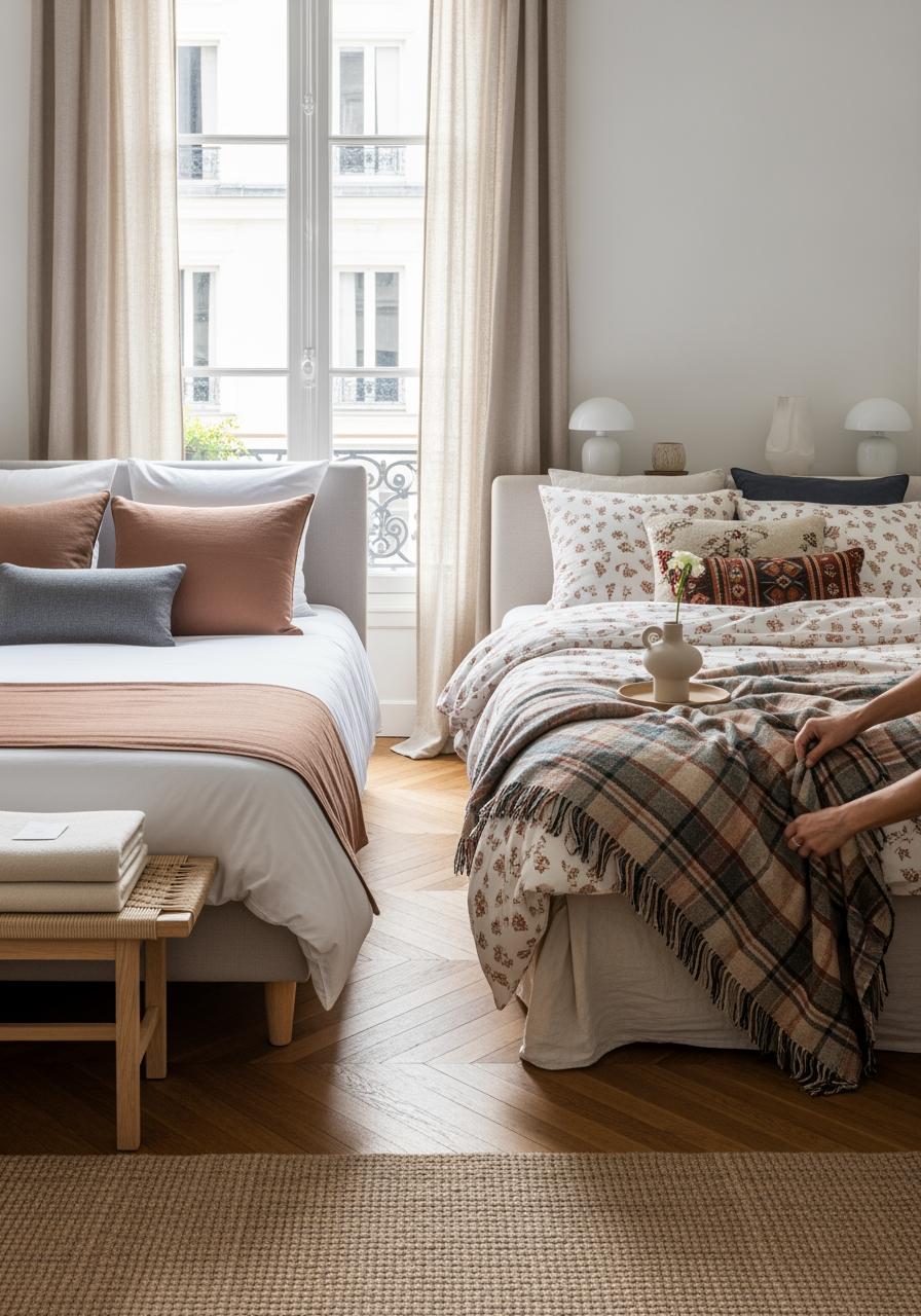 Styles de chambre et harmonies : du minimaliste au bohème