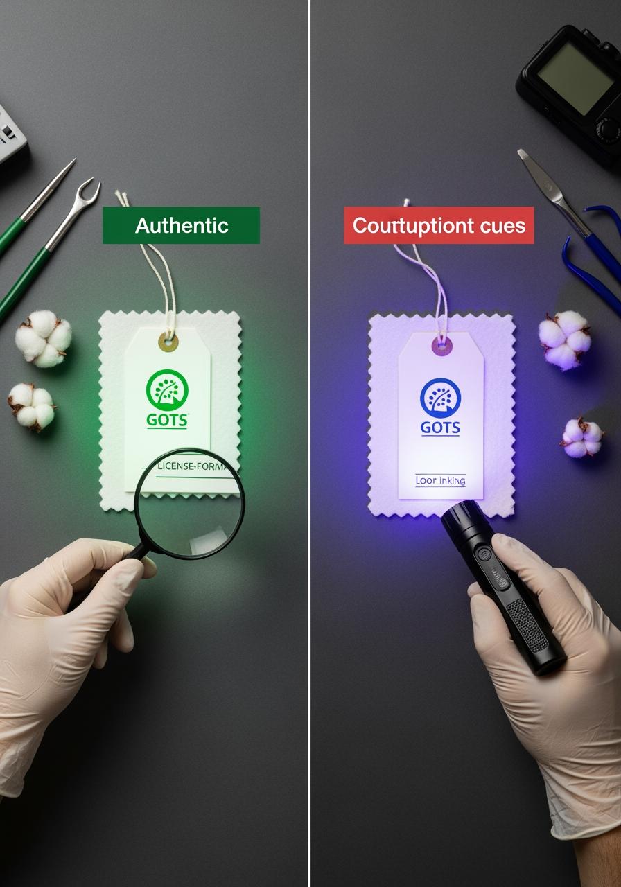 Comment reconnaître un vrai label GOTS et éviter les contrefaçons