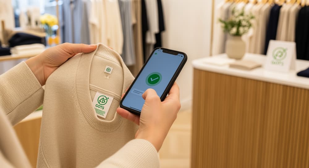 Comment reconnaître un vrai label GOTS: guide 2026