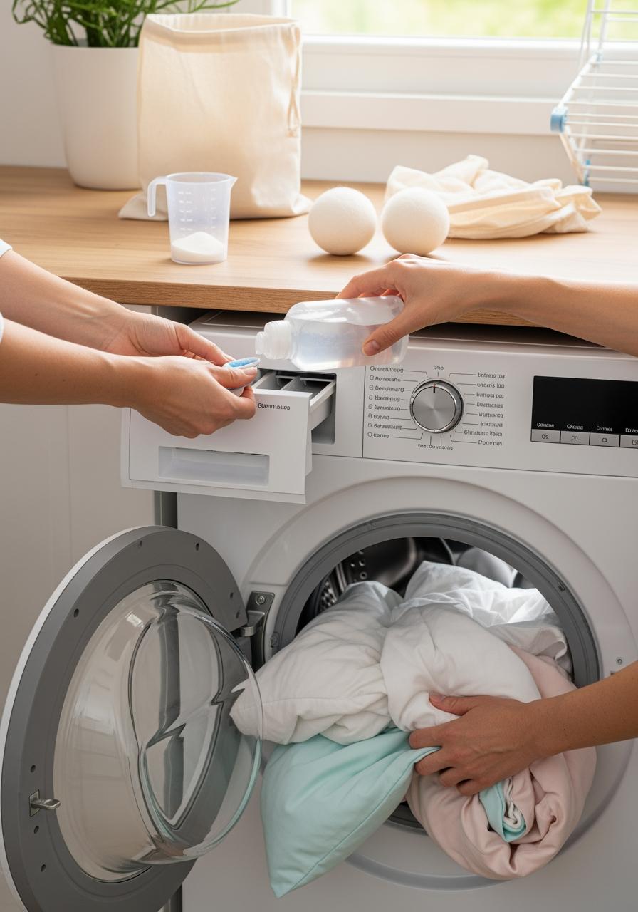 Entretien sans prise de tête: lavage, détachage et hygiène anti-acariens