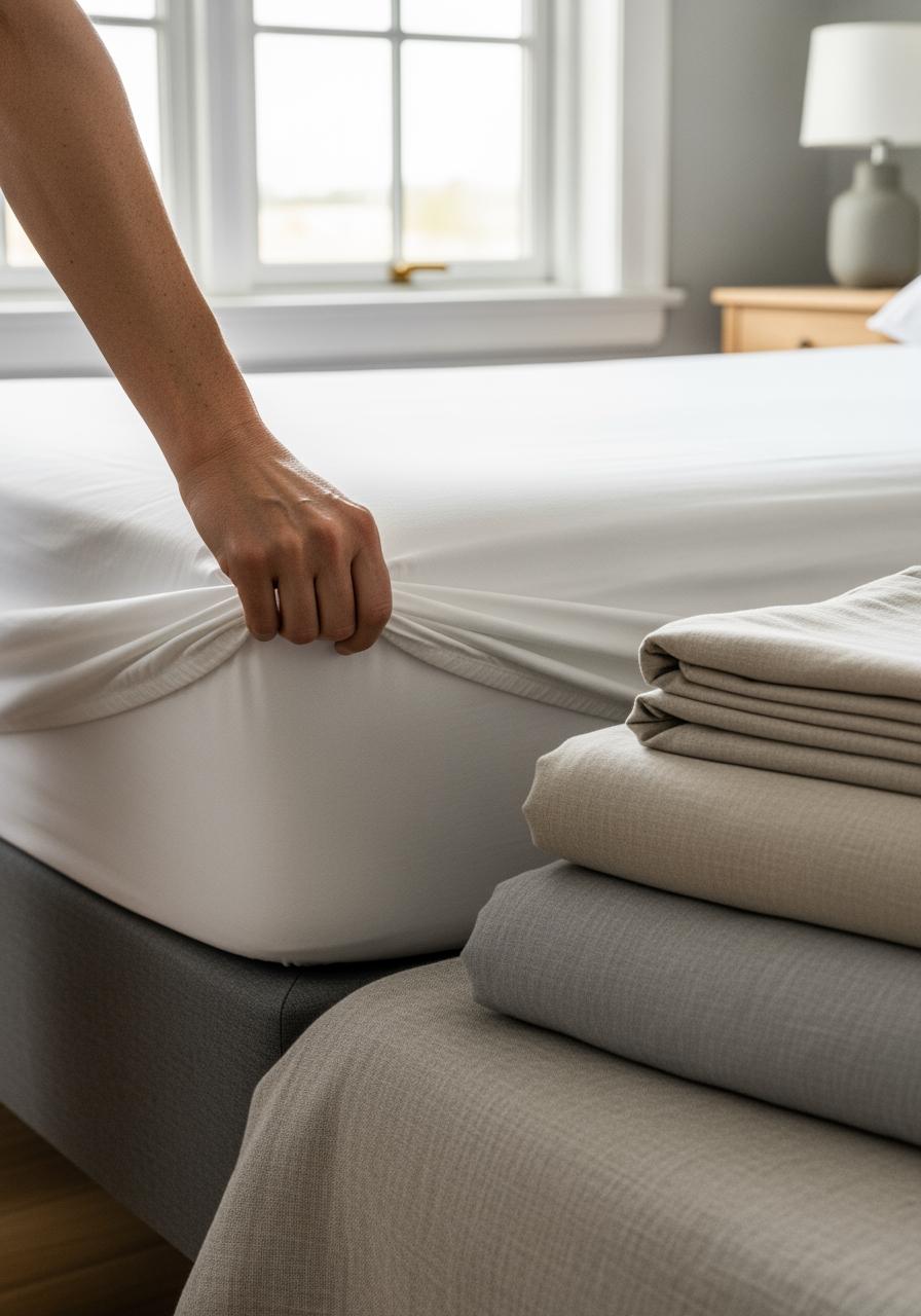 Grammage et longévité des draps en coton et en lin