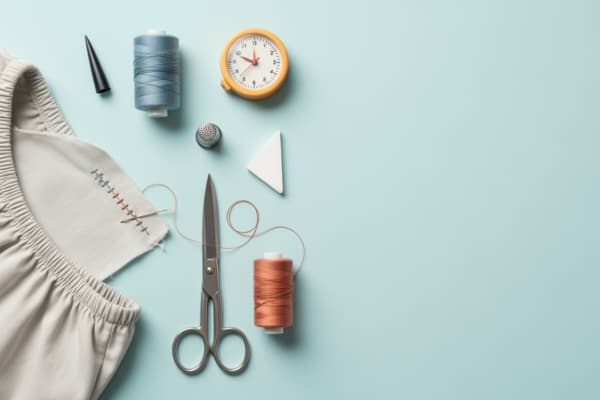 Réparer un trou de drap-housse: le guide couture simple et rapide