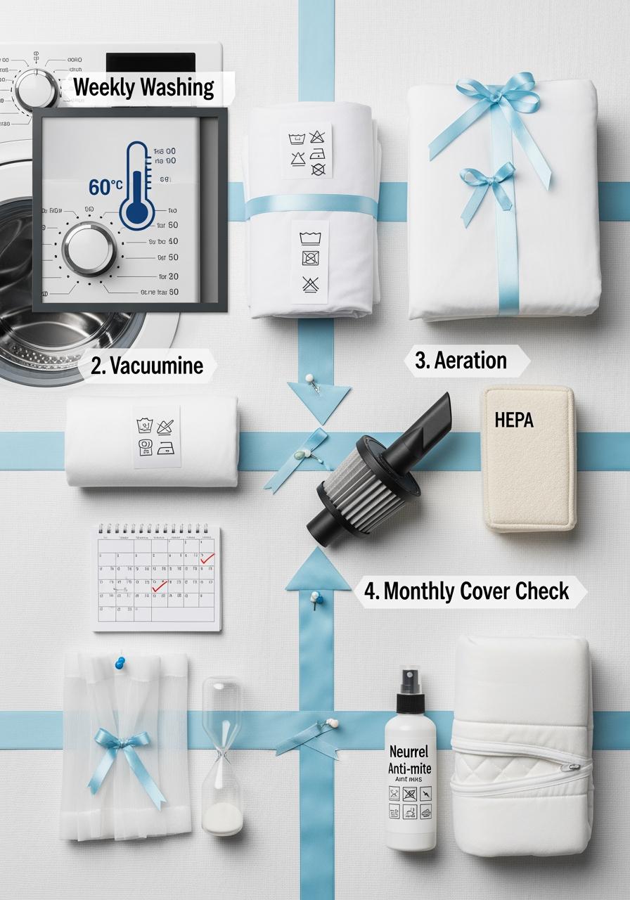 Guide complet pour entretenir sa literie anti-acariens