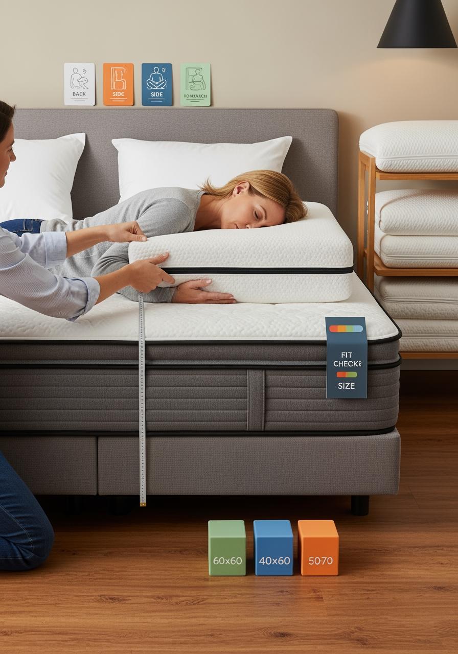 Choisir la bonne taille selon le dormeur et le lit