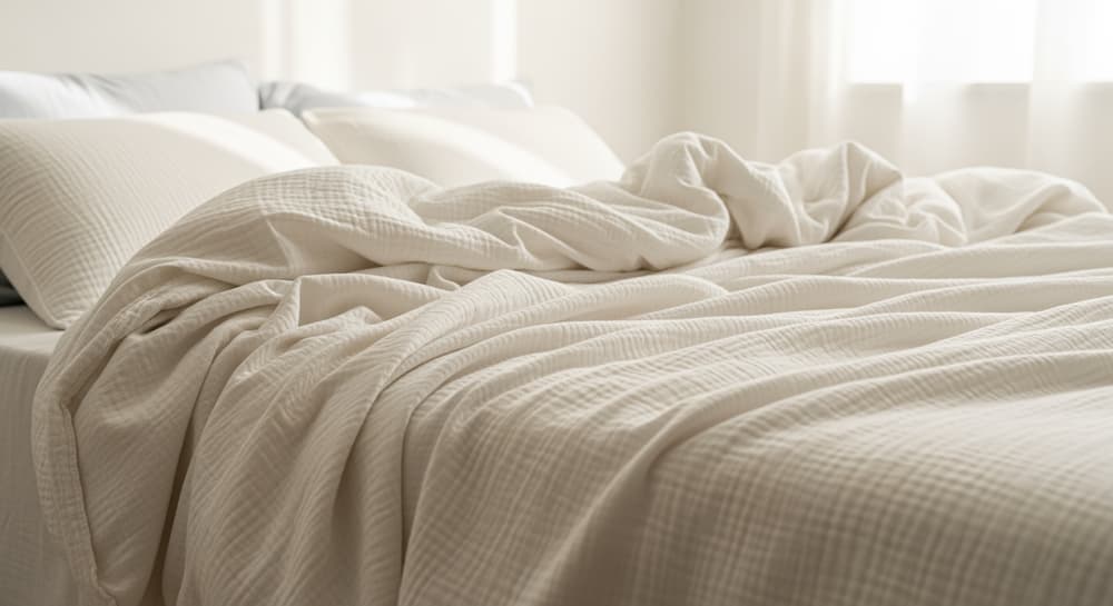 Gaze de Coton & Peau Sensible : Le Guide Ultime 2026 pour Choisir vos Draps