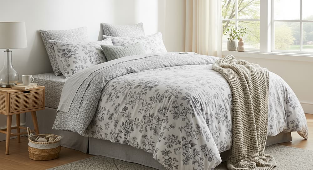 Mixer Motifs et Unis : Le Guide pour un Linge de Lit Stylé en 2026