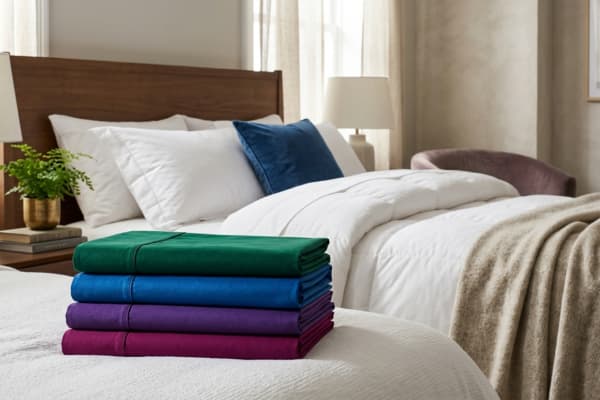 Préserver l'Éclat de Vos Draps de Couleur au Lavage