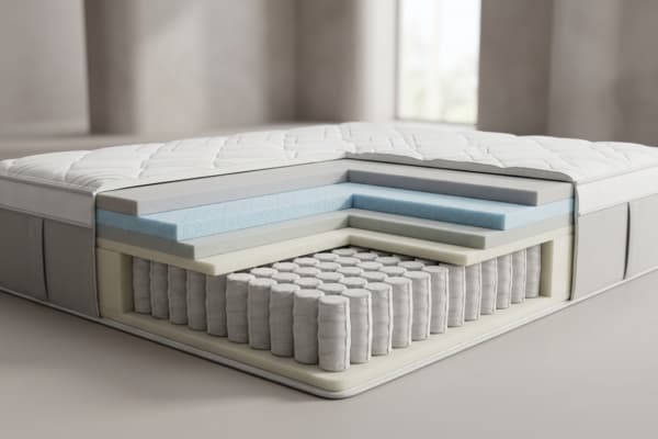 Les Meilleurs Matelas Hybrides en 2026 : Notre Comparatif Détaillé