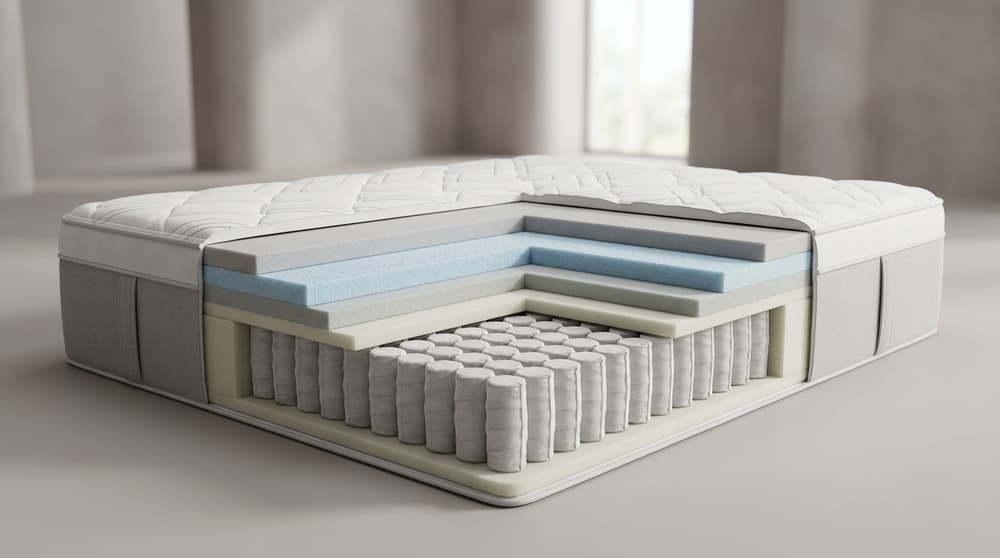Les Meilleurs Matelas Hybrides en 2026 : Notre Comparatif Détaillé