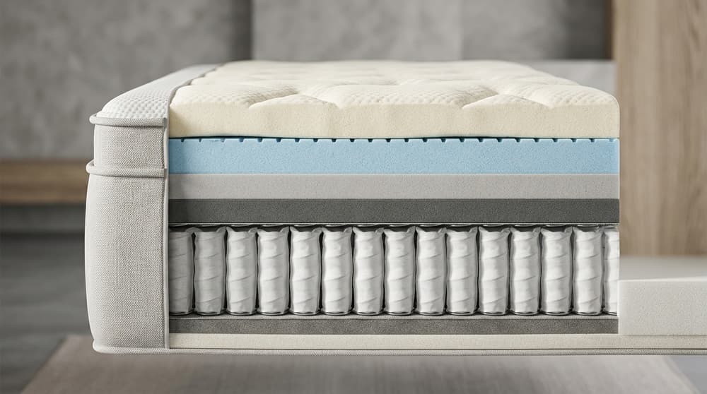 Comment Bien Choisir Votre Matelas Hybride à Mémoire de Forme